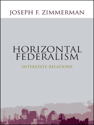 cover image of Horizontal Federalism